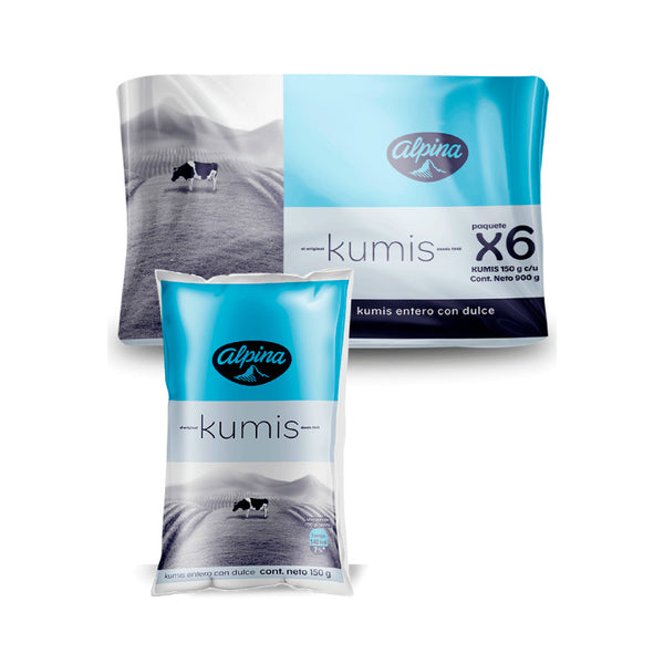 KUMIS ALPINA 6U 150G MULTIPACK
